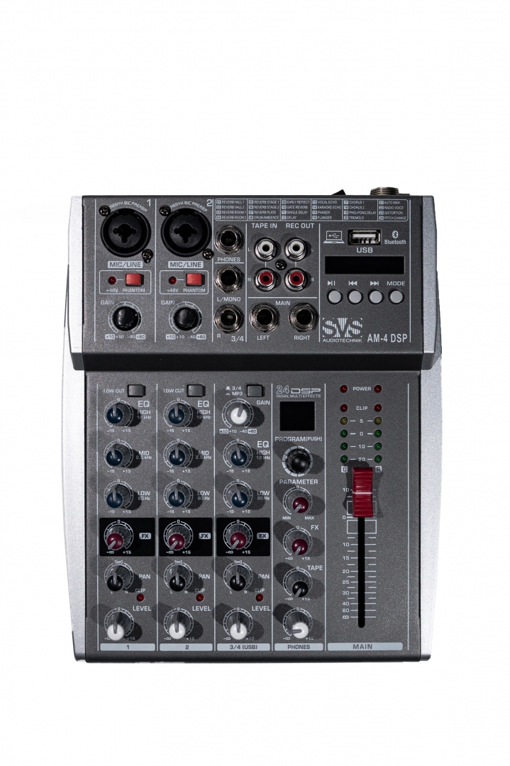 SVS Audiotechnik mixers AM-4 DSP Аналоговый микшерный пульт, 4-канала в Владимирской области