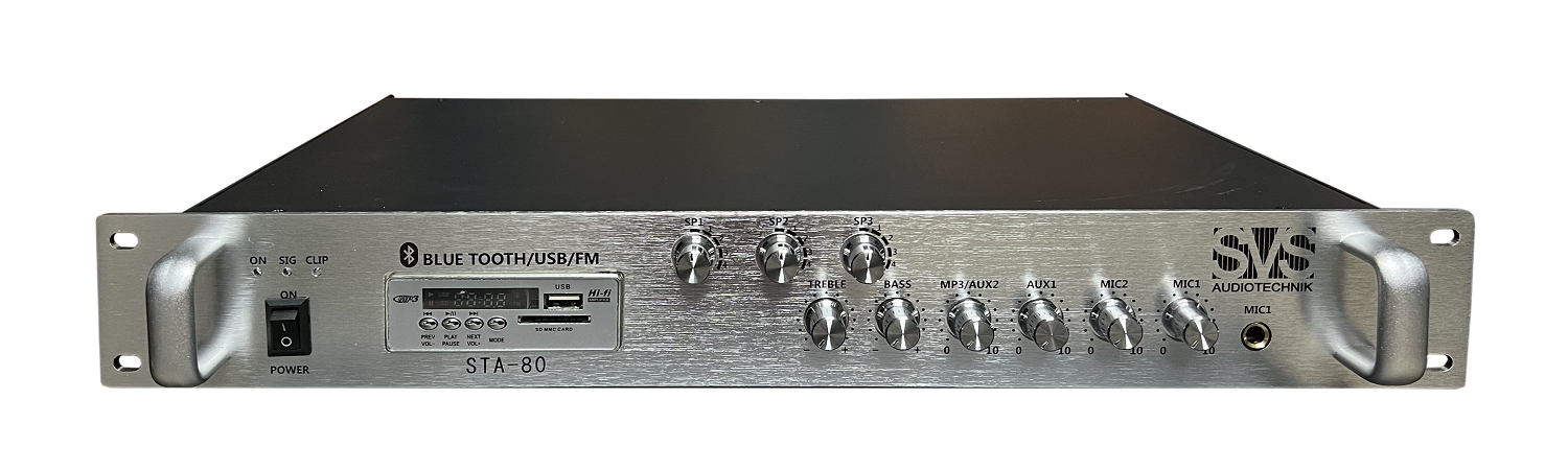 SVS Audiotechnik STA-80 Микшер-усилитель для систем Public Address в Владимирской области