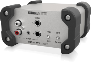 Klark Teknik DI 22P пассивный стерео директ-бокс в Владимирской области